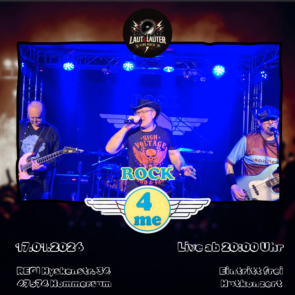 „Rock 4 me“ am 17.01.26